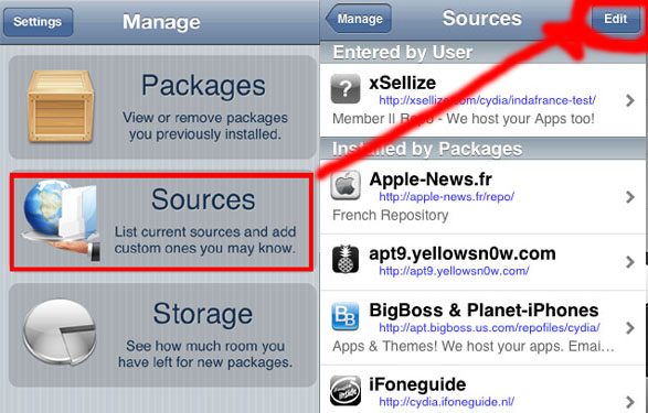 how to install AppSync for iOS 7 step 1